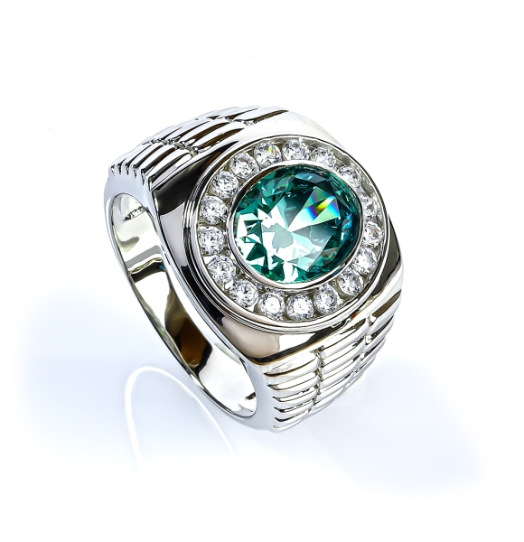 Anillo de Alejandrita Para Hombre