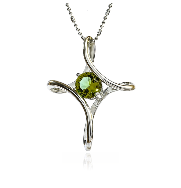 Cruz de Plata Con Zultanita