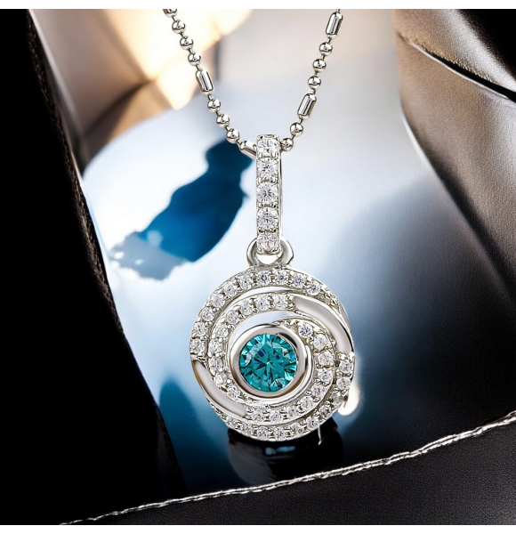 Dije de Plata Con Alejandrita