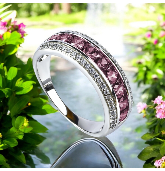 Hermoso Anillo de Alejandrita Churumbela