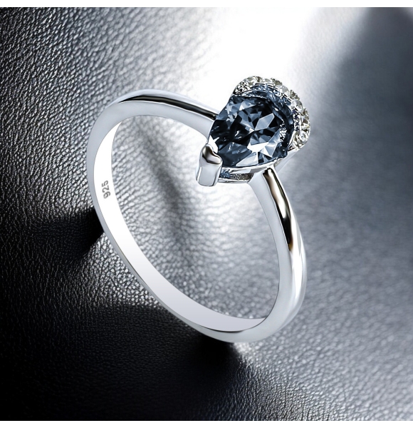 Anillo de Alejandrita en Plata de Ley