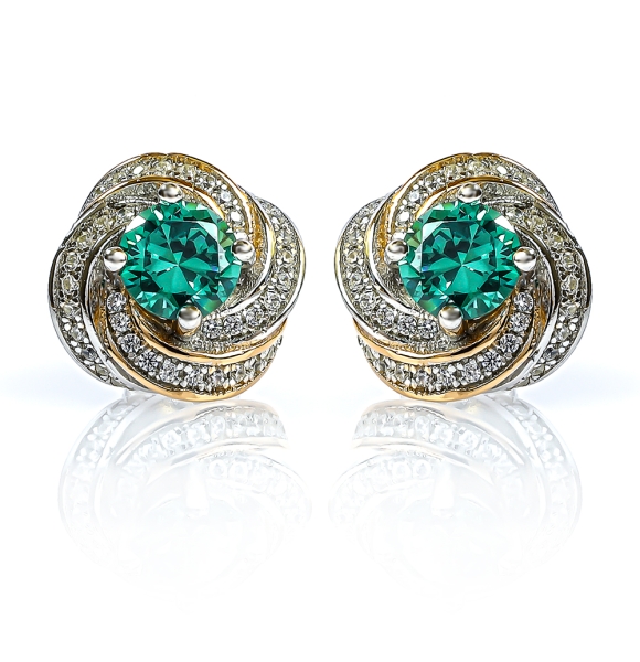 Juego / Set de Alejandrita Con Plata Arete y Dije Set