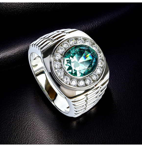 Anillo de Alejandrita Para Hombre