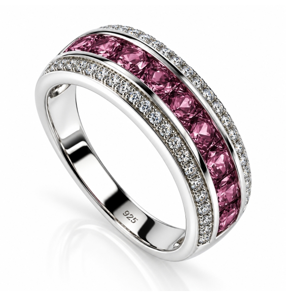 Hermoso Anillo de Alejandrita Churumbela