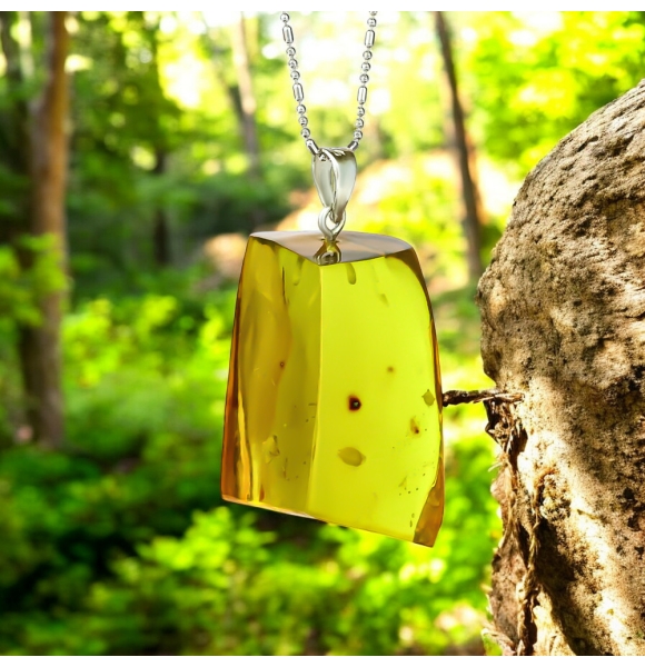 Dije de Ambar Genuina Mexicana