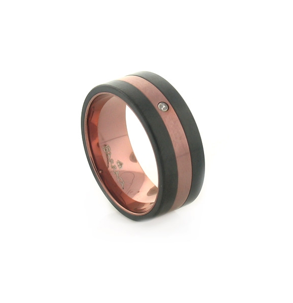 Anillo Barraca de Acero Inoxidable