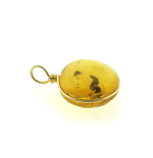 Genuine Amber Ant Pendant