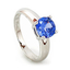 Anillo de Plata y Tanzanita