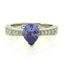 Anillo de Plata con Tanzanita de Alta Calidad