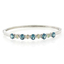 Brazalete de Plata de Ley .925 con Alejandrita y Ópalo Blanco