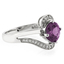 Hermoso Anillo de Plata de Ley con Alejandrita