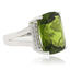 Anillo de Peridoto en Plata de Ley .925