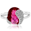 Anillo de Plata .925 con Turmalina Rosa