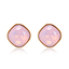 Artes de Cristal Swarovski Rosa con Baño de Oro 18K