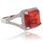 Elegante Anillo de Plata .925 con Ópalo de Fuego