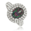 High Quality Mystic Topaz Sterling Silver Ring