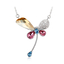 Hermoso Collar Swarovski en Forma de Libélula