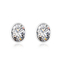 Preciosos Aretes Color Blanco de Cristal Swarovki
