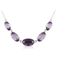 Asombroso Collar con Cristal Swarovski Color Tanzanita