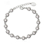 Hermosa Pulsera de Swarovski con Cristales Blancas