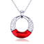 Hermoso Collar de Swarovski Rojo