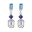 Aretes de Cristal Swarovski Blanco