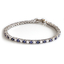 Pulsera de Plata de Ley .925 con Tanzanita