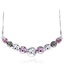 Hermoso Collar de Swarovski color Amatista