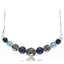 Collar de Cristal Swarovski Color Azul