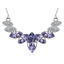Collar Lavanda de Cristales Swarovski