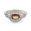 Anillo de Plata Fina .925 con Zultanita Bicolor