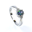 Anillo de Topacio Mistico Con Plata 925