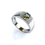 Anillo de Plata Zultanita Para Hombre Unisex