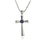 Cruz de Amatista Plata 925