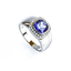 Anillo de Caballero con Tanzanita