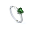 Emerald Heart Shape Stone Ring