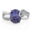 Tanzanite Silver Ring