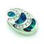 Elegante Dije de Plata .925 con Ópalo Australiano
