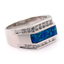 Anillo de Plata con Opalo para Caballero