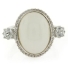 Anillo de Jade con Topacio en Plata de Ley