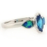 Affordable Blue Topaz Opal Ring