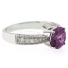 Anillo de Alejandrita ( Morado/Rosa ) en Plata de Ley