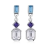 Aretes de Cristal Swarovski Blanco