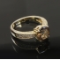 Anillo de Topacio con Baño de Oro