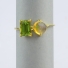 Anillo de Oro Amarillo 14K Opalo Con Peridoto Genuino