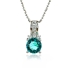 Paraiba en Plata de Ley .925 Collar