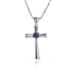 Cruz de Amatista Plata 925