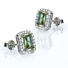 Zultanita Aretes de Plata 10 mm x 8 mm