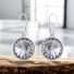 Aretes Redondos de Cristal Swarovski