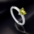 Yellow Alejandrite Heart Shape Stone Ring